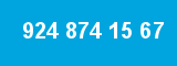 924 874 15 67